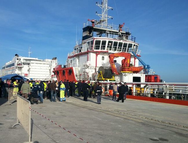 maxi sbarco pozzallo