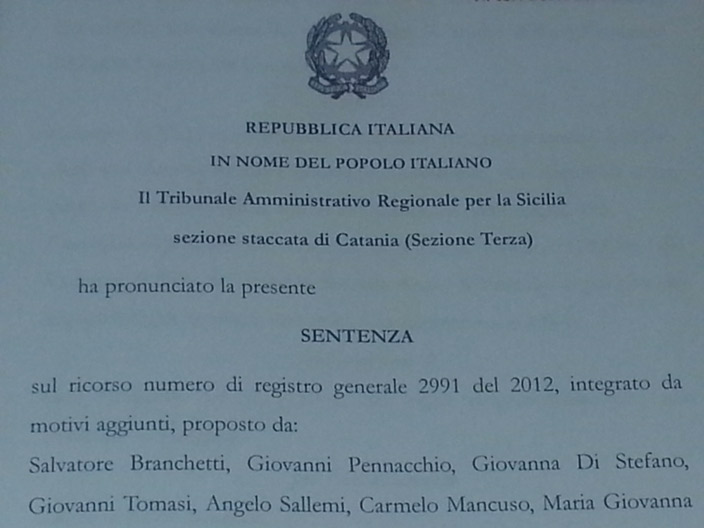 sentenza tar