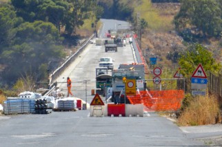 lavori al ponte guerrieri 4