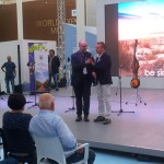 Il sindaco di Vittoria Giuseppe Nicosia presenta il Jazz Festival al Cluster BioMediterraneo