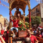 San Bartolomeo 2015 l’esultanza dei piccoli portatori