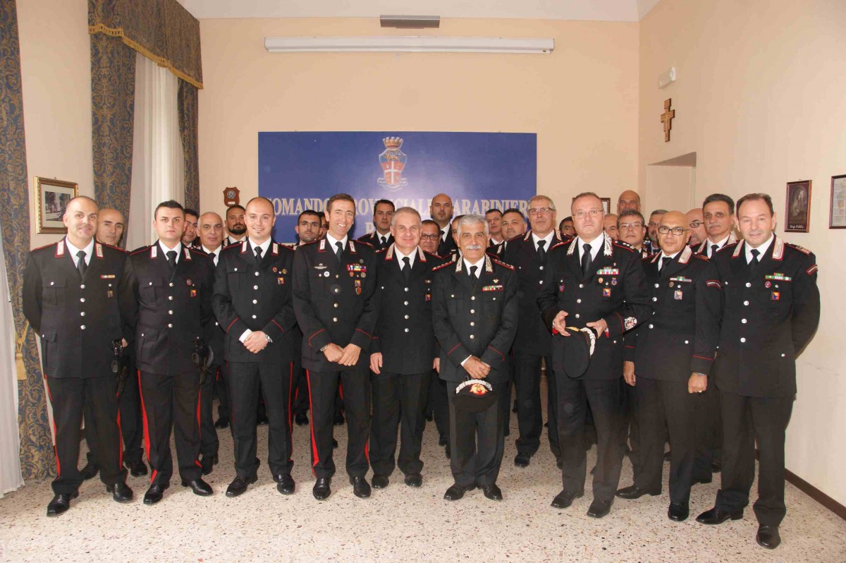 Carabinieri, in visita a Ragusa il generale Amato