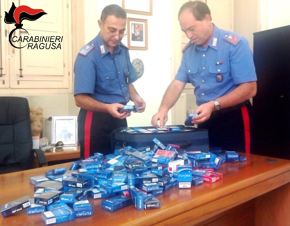 Sequestrate sigarette di contrabbando