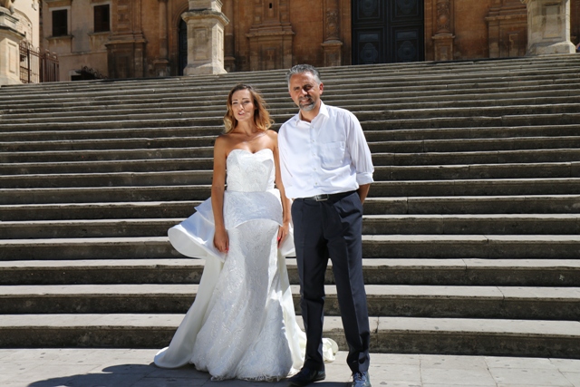 foto Sposa Barocca dietro le quinte spot 2