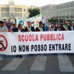 Il corteo della manifestazione pro studenti disabili (1)