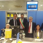 Amira elantit, il dup Francesco Tarascio, il sindaco Giovanni Moscato, il rat Antonino Fori rat, e Lucia Rosano