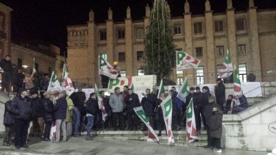 Manifestazione di ieri sera