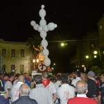 San Giorgio 2017 il simulacro in piazza Ospedale