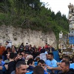 La fermata dinanzi alla nuova cappella di San Giorgio edizione 2018