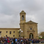 L’accoglienza al santuario edizione 2018 foto Sebastiano Gueli