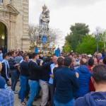 L’arrivo al santuario edizione 2018 foto Sebastiano Gueli