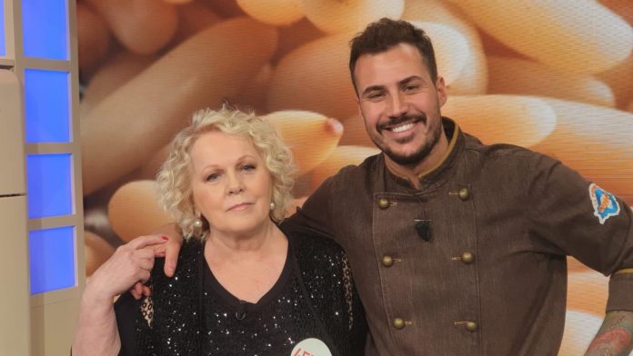 Joseph Micieli e Katia Ricciarelli