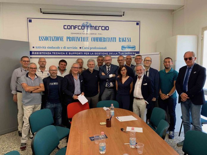 I partecipanti alla conferenza stampa di questa mattina (1)