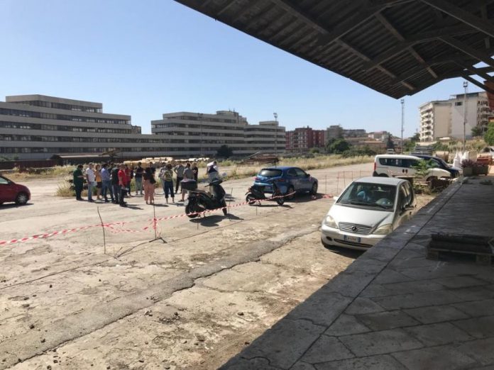 Il sopralluogo effettuato la scorsa estate nell'area dell'ex scalo merci