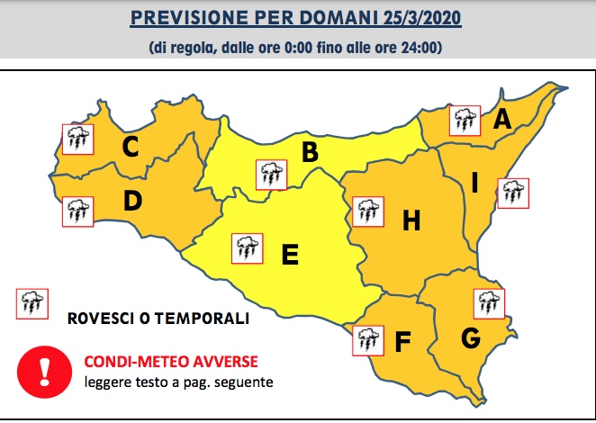 allerta gialla
