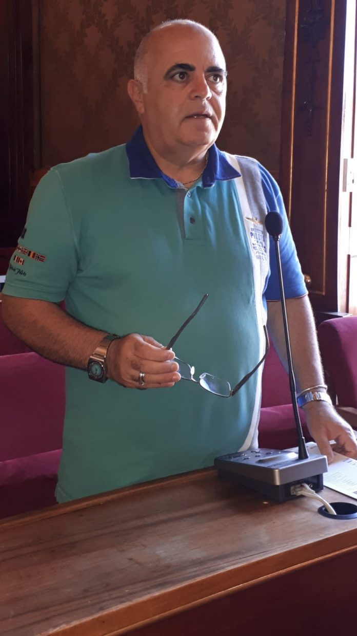 Il consigliere comunale Gianni Iurato (Ragusa Prossima)