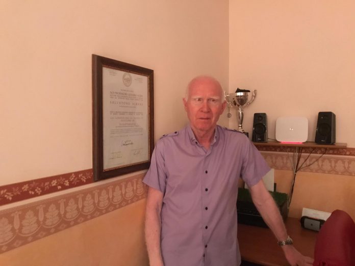 Il presidente della sezione Uici di Ragusa Salvatore Albani