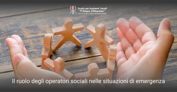 Il ruolo degli operatori sociali nelle situazioni di emergenza - unimodica - copertina