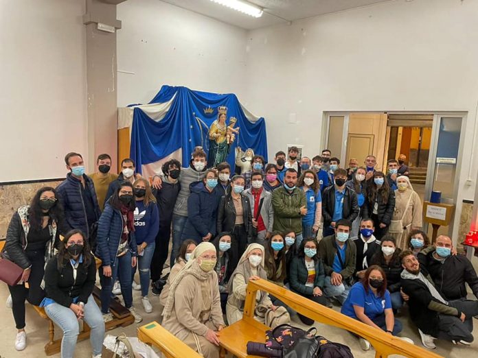 I partecipanti all'incontro di ieri sera