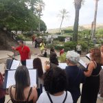 Il coro al palco della musica altra foto