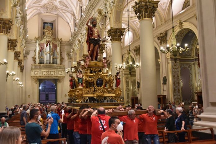 San Giovanni edizione 2022 traslazione simulacro altra foto