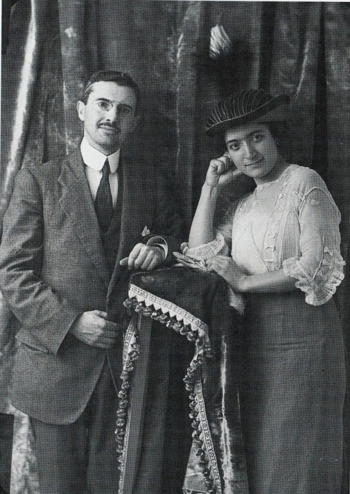 gaetano ponte con la moglie