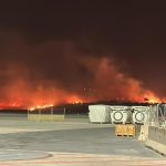 aeroporto palermo, incendio