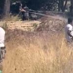 migranti e VVF in azione