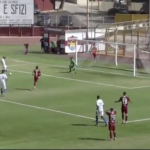 Vitelli a tu per tu con il portiere avversario