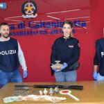 Questura Caltanissetta. Armi droga reperti