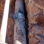 tubo gas riparato, modica