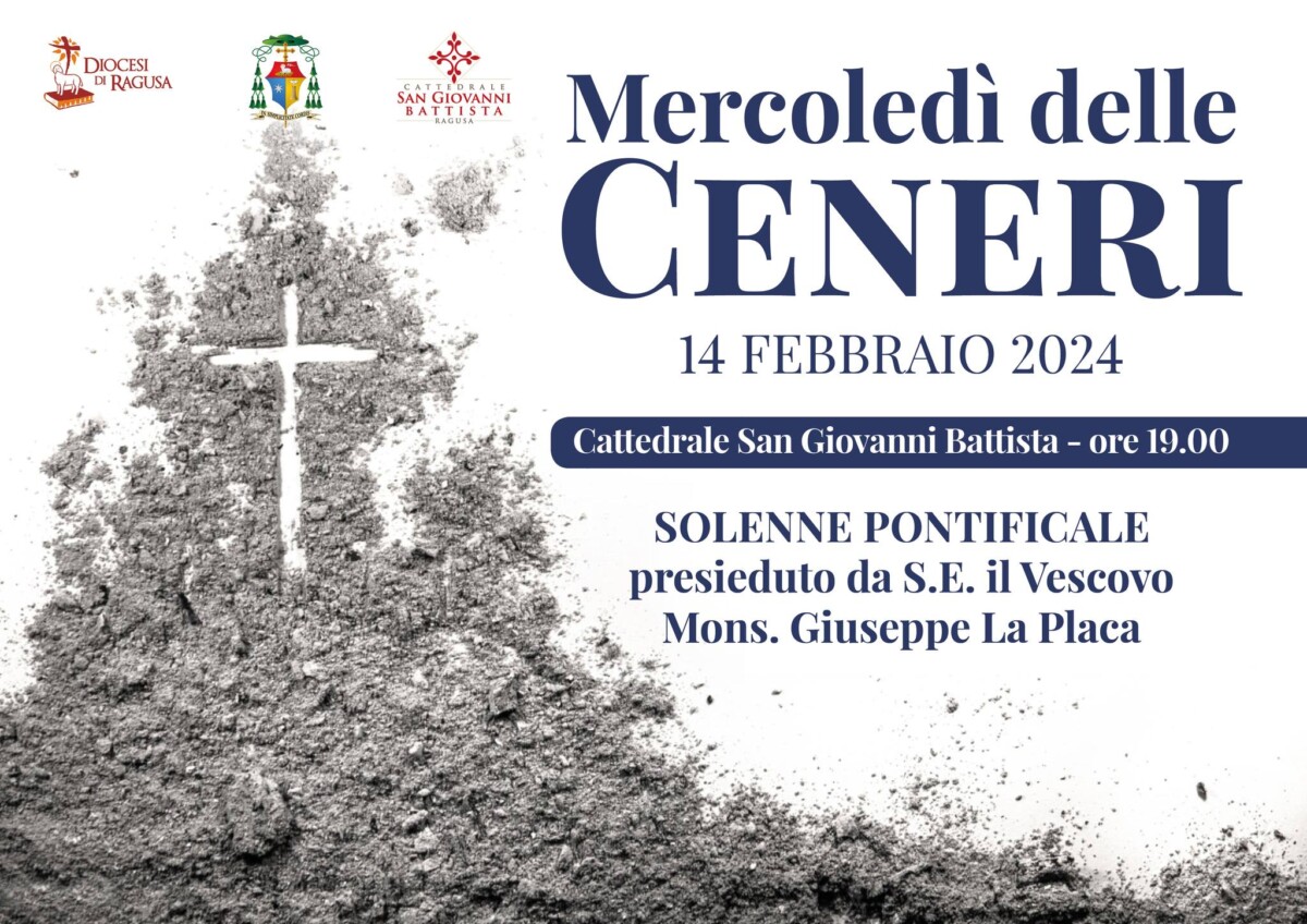 Ceneri e Quaresima, messaggio del vescovo di Ragusa