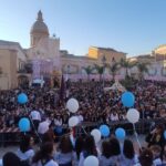 La presenza dei fedeli e dei devoti in piazza 2024