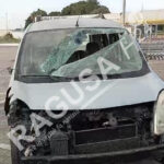 furgone usato come ariete