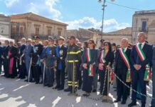 IV novembre a Ragusa, manifestazione alla presenza delle autorità