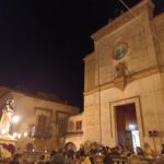 San Giuseppe davanti alla chiesa dell’Angelo custode