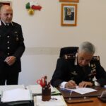 Modica, visita Comandante Legione