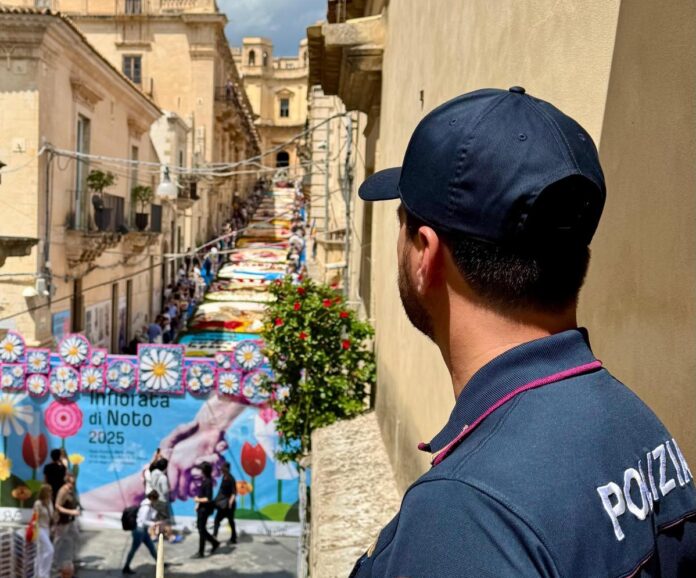 Polizia infiorata 25