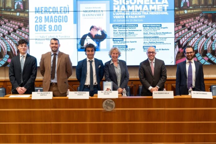 Senato, presentazione libro