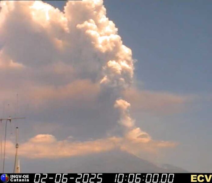 Foto Etna, sito INGV