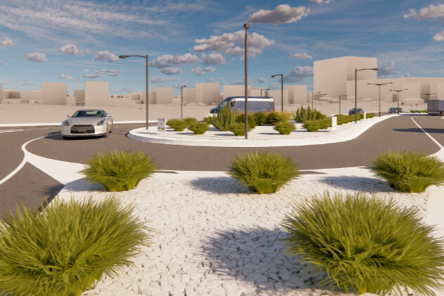 progetto rotatoria Modica