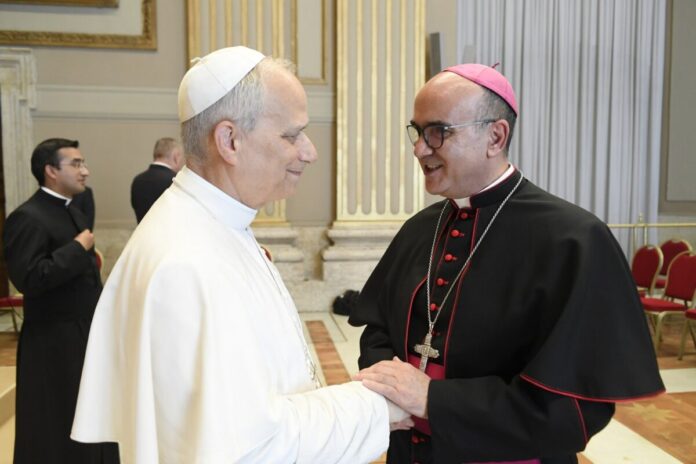 Papa Leone e Mons. La Placa