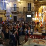 Un momento della processione 2025