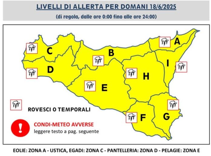 allerta gialla