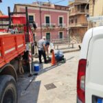 disagi idrici, operai a Comiso