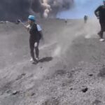 etna turisti in fuga