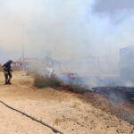Incendio Acate, VVF