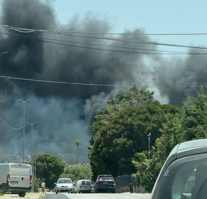 sorda sampieri, incendio