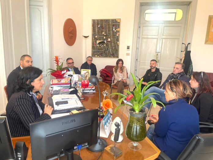 incontro commissariato e giunta