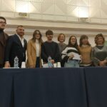 Giuseppe Palumbo, Giuseppe Decorato, Aurora Ravalli, Antonio Distefano, Serena Frasca, Emma Barrera, la provveditrice Daniela Mercante